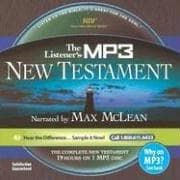 Tapa de Listener's New Testament-NIV