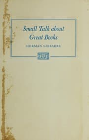 Tapa de Small Talk About Great Books (Maury A. Bromsen lecture in humanistic bibliography)