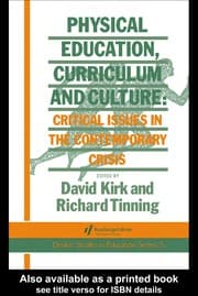 Tapa de Physical Education, Curriculum, and Culture