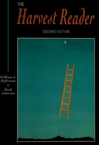 Tapa de The Harvest reader