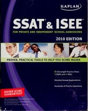 Tapa de Kaplan SSAT & ISEE