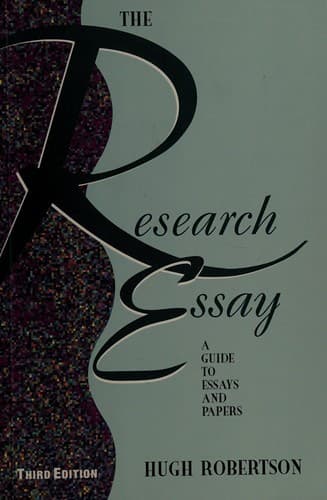 Tapa de The Research Essay
