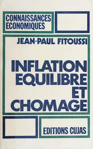Tapa de Inflation, équilibre et chômage ..