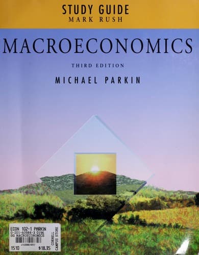 Tapa de Macroeconomics Study Guide