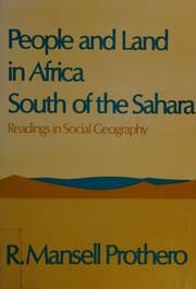 Tapa de People and land in Africa south of the Sahara