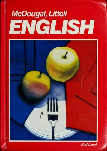 Tapa de McDougal-Littell English program