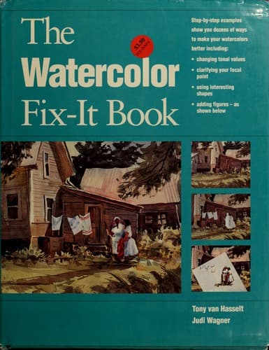 Tapa de The watercolor fix-it book