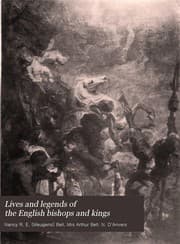 Tapa de Lives and legends of the English bishops and kings, mediaeval monks, and other later saints