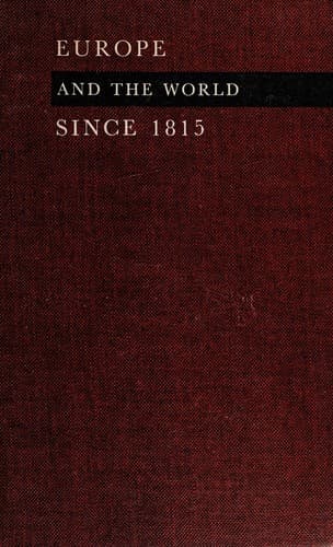 Tapa de Europe and the world since 1815