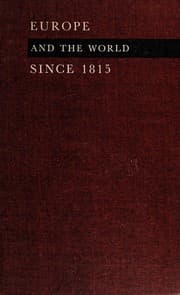 Tapa de Europe and the world since 1815