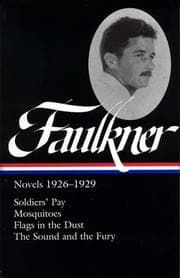 Tapa de Novels 1926-1929 (Flags in the Dust / Mosquitoes / Soldiers' Pay / Sound and the Fury)