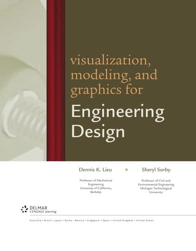 Tapa de Visualization, modeling, and graphics for engineering design