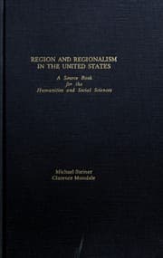 Tapa de Region and regionalism in the United States