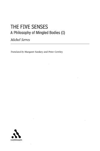 Tapa de The five senses