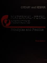 Tapa de Maternal-fetal medicine