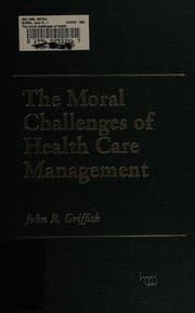 Tapa de The moral challenges of health care management