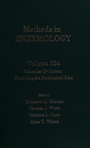 Tapa de Molecular evolution
