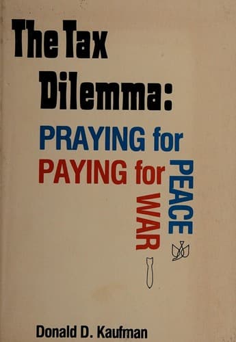 Tapa de The tax dilemma