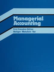 Tapa de Managerial accounting
