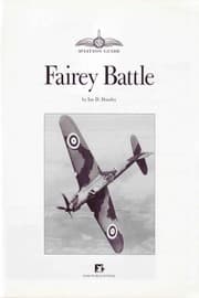 Tapa de Fairey Battle Aviation Guide No. 1
