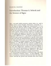 Tapa de Introduction to semiotics