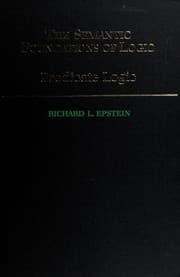 Tapa de The semantic foundations of logic