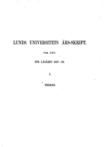 Tapa de Lunds universitets års-skrift