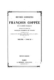 Tapa de Oeuvres complètes de François Coppée ..