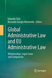 Tapa de Global administrative law and EU administrative law