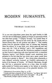 Tapa de Modern Humanists: Sociological Studies of Carlyle, Mill, Emerson, Arnold, Ruskin, and Spencer ..