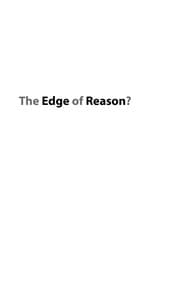 Tapa de The edge of reason?
