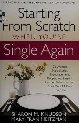 Tapa de Starting from scratch when you're single again