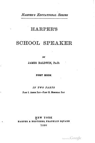 Tapa de Harper's school speaker