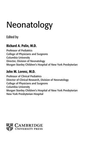 Tapa de Neonatology