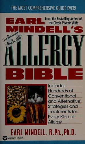 Tapa de Earl Mindell's allergy bible