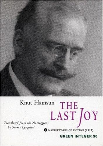 Tapa de The Last Joy (Green Integer Books, 115)