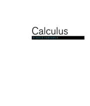 Tapa de Calculus multivariable