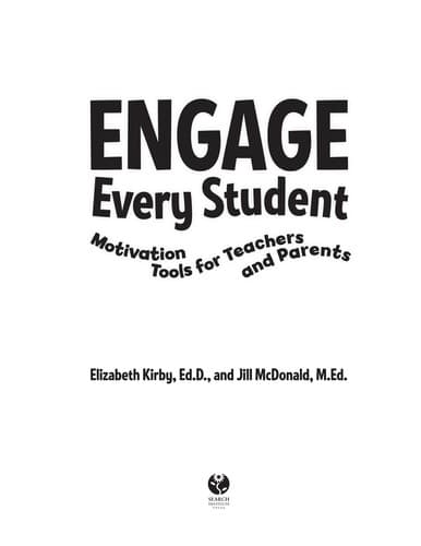 Tapa de Engage every student