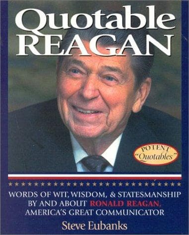 Tapa de Quotable Reagan