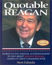 Tapa de Quotable Reagan