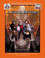 Tapa de A Lion in the Ropes (Troll Lord Games D20)