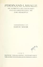 Tapa de Nachgelassene Briefe und Schriften