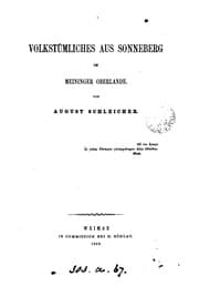 Tapa de Volkstümliches aus Sonneberg im Meininger Oberlande