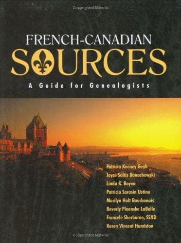 Tapa de French Canadian sources