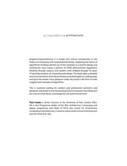 Tapa de The programming of architecture