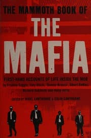 Tapa de The mammoth book of the mafia