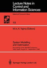 Tapa de System Modelling and Optimization