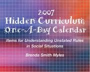 Tapa de The Hidden Curriculum 2007 - One-A-Day Calendar