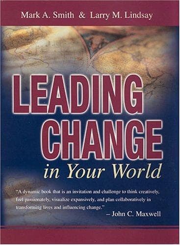 Tapa de Leading change in your world