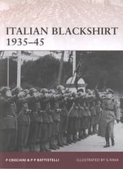 Tapa de Italian Blackshirt, 1935-45